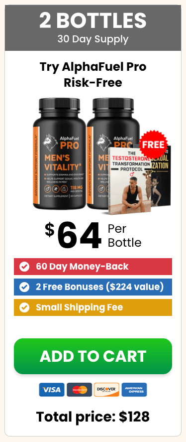 AlphaSteel 2 bottle starter pack male testosterone supplement 60 day supply