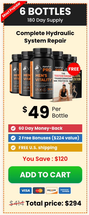 AlphaSteel 6 bottle deal 180 day supply lowest price plus free bonuses